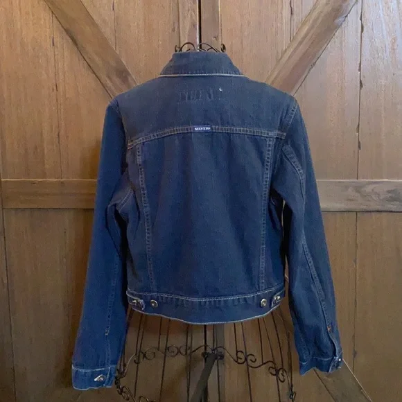 Silver Jean Jacket - Picture 2 of 6